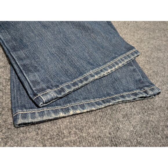 Ariat FR Jeans Mens Size 34x30 (36x29) Relaxed Bootcut Workwear Blue - Picture 9 of 10